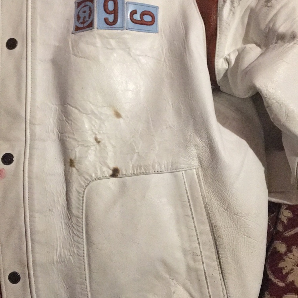 This coat could have sold itself but real leather and real ROCAWEAR product!!